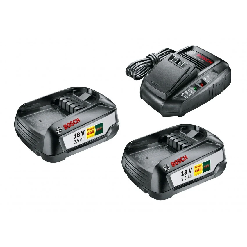 BOSCH ΕΡΑΣΙΤΕΧΝΙΚΑ - Starter Kit 18V (2 X 2,5Ah + AL 1830 CV) 3 BOSCH ΕΡΑΣΙΤΕΧΝΙΚΑ - Starter Kit 18V (2 X 2,5Ah + AL 1830 CV)