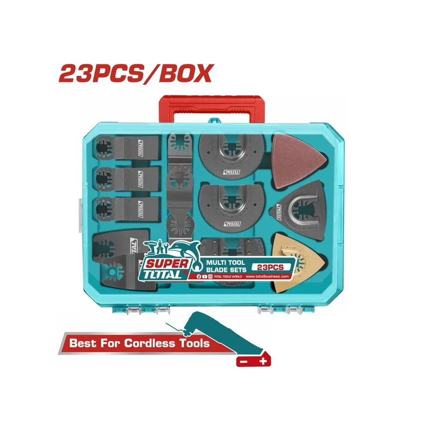 TOTAL - TAKTMT2301 Σετ Εξαρτημάτων Πολυεργαλείου για TMLI2022 - 23 Τεμάχια 3 TOTAL - TAKTMT2301 Σετ Εξαρτημάτων Πολυεργαλείου για TMLI2022 - 23 Τεμάχια