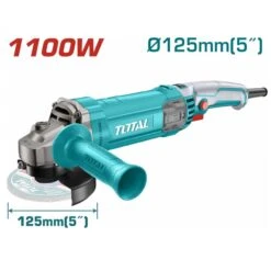 TOTAL - TG11012556 Γωνιακός Τροχός 1.100W 125mm