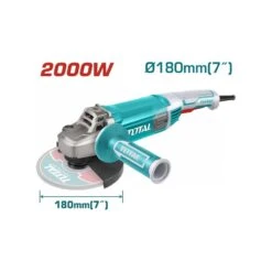 TOTAL - TG12018026 Γωνιακός Τροχός ∅180mm 2000W