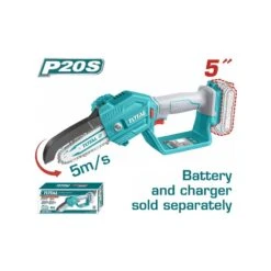 TOTAL - TGSLI2058 Κλαδευτικό Αλυσοπρίονο Μπαταρίας 13cm 20V (Solo)