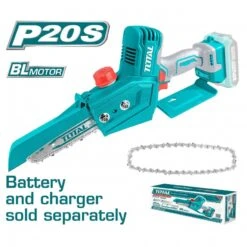 TOTAL - TGSLI2068 Αλυσοπρίονο Κλαδευτικό Μπαταρίας 15cm 20V (Solo)