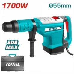 TOTAL - TH117556 Πιστολέτο Σκαπτικό Περιστροφικό SDS MAX 1.700W