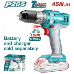 TOTAL - TIDLI201455 Δραπανοκατσάβιδο Κρουστικό Μπαταρίας 20V (Solo)