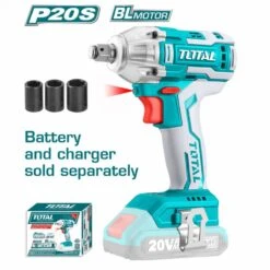 TOTAL - TIWLI-20010 Μπουλονόκλειδο Μπαταρίας 20V (Solo)