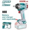 TOTAL - TIWLI20501 Μπουλονόκλειδο Μπαταρίας 500Nm 20V (Solo) 1 TOTAL - TIWLI20501 Μπουλονόκλειδο Μπαταρίας 500Nm 20V (Solo) -Ergalia Κατάστημα tiwli20501 500nm 20v solo