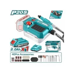 TOTAL - TMGLI20011 Πολυεργαλείο Μοντελισμού Μπαταρίας 20V (1x2.0Ah)