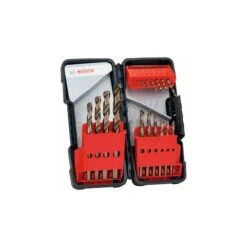 BOSCH - Toughbox HSS-Co Σετ Μεταλλικών Τρυπανιών - 18 Τεμάχια