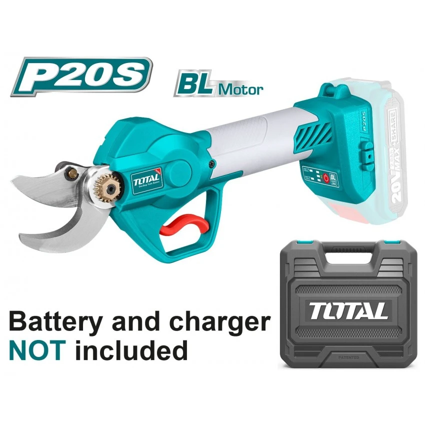 TOTAL - TSSLI2001 Ψαλίδι Κλαδέματος Μπαταρίας 20V (Solo) 3 TOTAL - TSSLI2001 Ψαλίδι Κλαδέματος Μπαταρίας 20V (Solo)