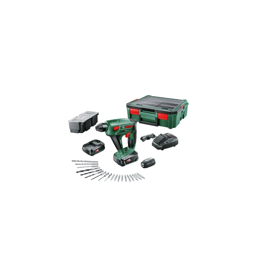 BOSCH ΕΡΑΣΙΤΕΧΝΙΚΑ - Uneo Maxx Περιστροφικό Πιστολέτο Μπαταρίας 18V & Συλλογή Μύτες (2x1.5Ah) - 19 Τεμάχια 3 BOSCH ΕΡΑΣΙΤΕΧΝΙΚΑ - Uneo Maxx Περιστροφικό Πιστολέτο Μπαταρίας 18V & Συλλογή Μύτες (2x1.5Ah) - 19 Τεμάχια
