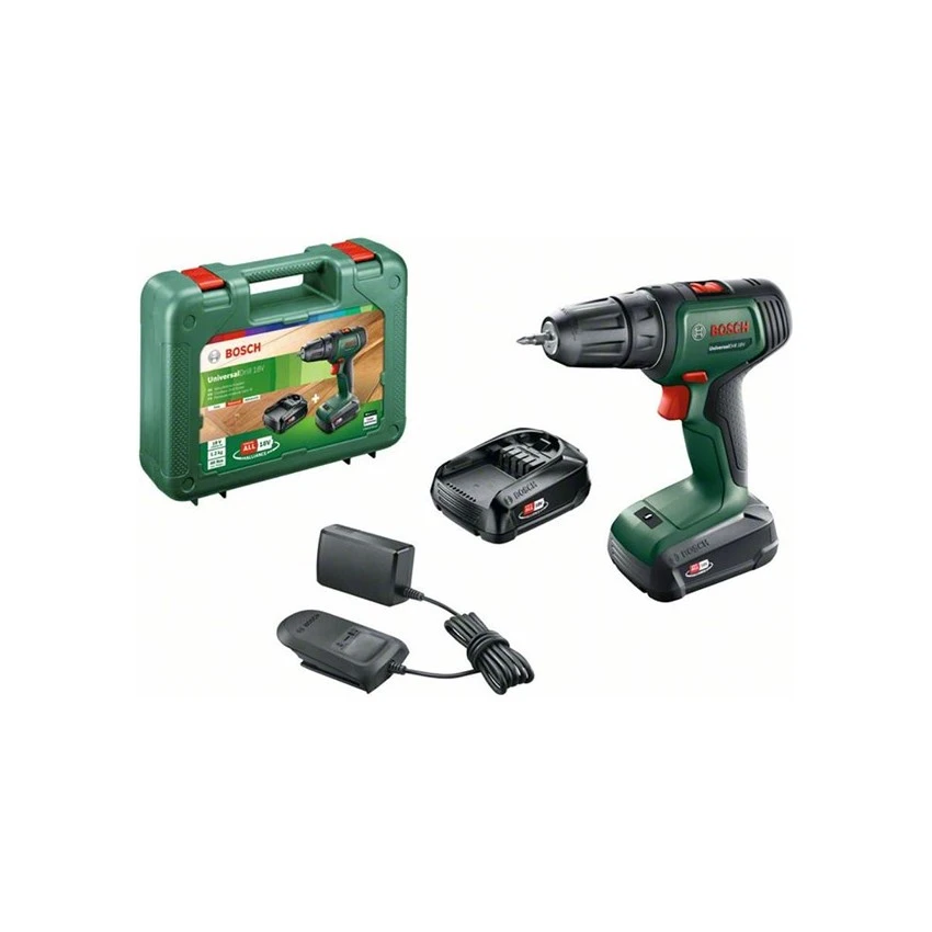 BOSCH ΕΡΑΣΙΤΕΧΝΙΚΑ - UniversalDrill 18 Δραπ/δο Μπαταρίας 18V (2x1,5Ah) 3 BOSCH ΕΡΑΣΙΤΕΧΝΙΚΑ - UniversalDrill 18 Δραπ/δο Μπαταρίας 18V (2x1,5Ah)