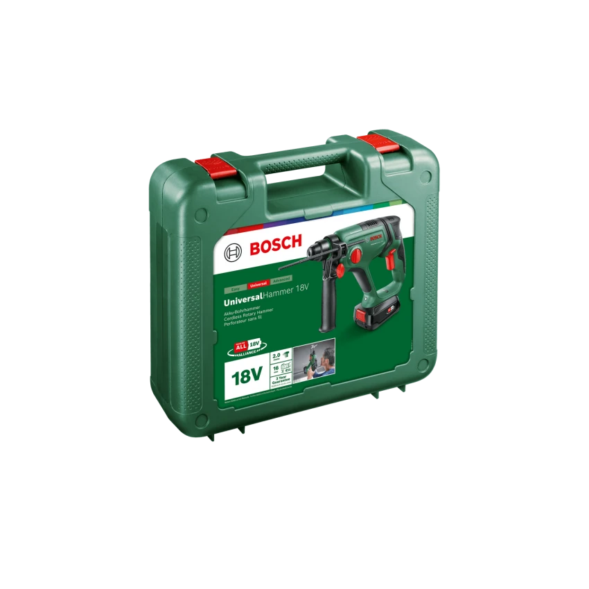 BOSCH ΕΡΑΣΙΤΕΧΝΙΚΑ - UniversalHammer 18V Περιστροφικό Πιστολέτο Μπαταρίας 18V (1x2.5Ah) 6 BOSCH ΕΡΑΣΙΤΕΧΝΙΚΑ - UniversalHammer 18V Περιστροφικό Πιστολέτο Μπαταρίας 18V (1x2.5Ah) - Image 4