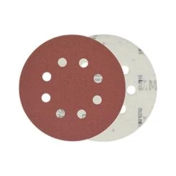 MORRIS - Δίσκος Velcro Κόκκινος 125-8T (25 τεμάχια)