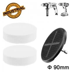 INGCO - WCB35351 Σετ Σπόγγοι Λείανσης με Βάση Δραπάνου 3 Τεμάχια