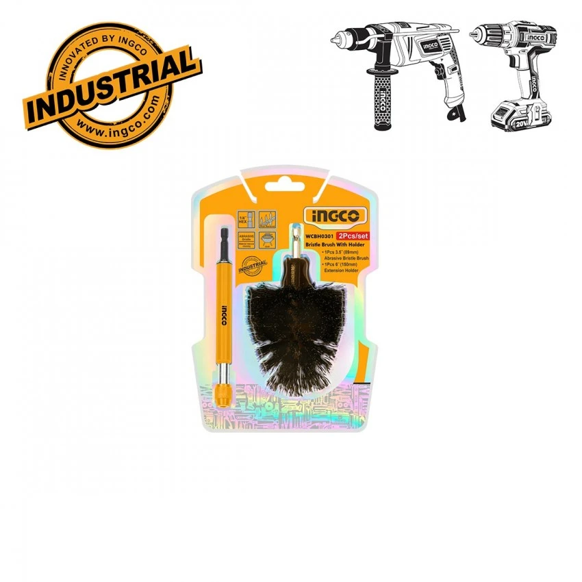 INGCO - WCBH0301 Βούρτσα Καθαρισμού Δράπανου με Προέκταση 4 INGCO - WCBH0301 Βούρτσα Καθαρισμού Δράπανου με Προέκταση - Image 2