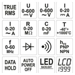 YATO - YT-73083 Πολύμετρο Ηλεκτρονικό 7 YATO - YT-73083 Πολύμετρο Ηλεκτρονικό -Ergalia Κατάστημα yt 73083 2
